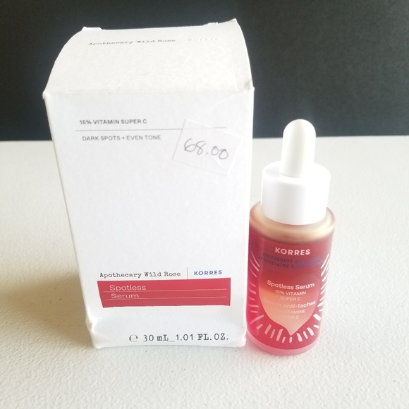 Korres Apothecary Wild Rose 15% Vitamin C Spotless Serum